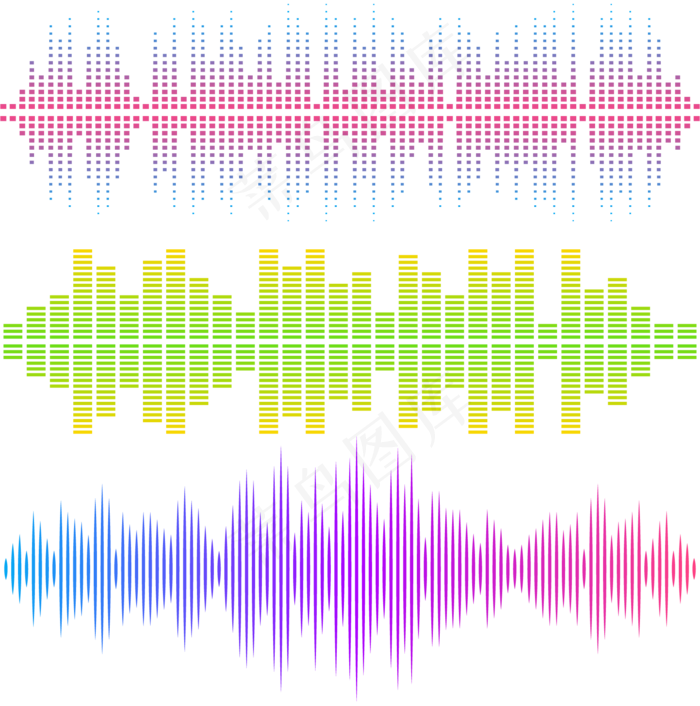 酒吧音乐声波,免抠元素