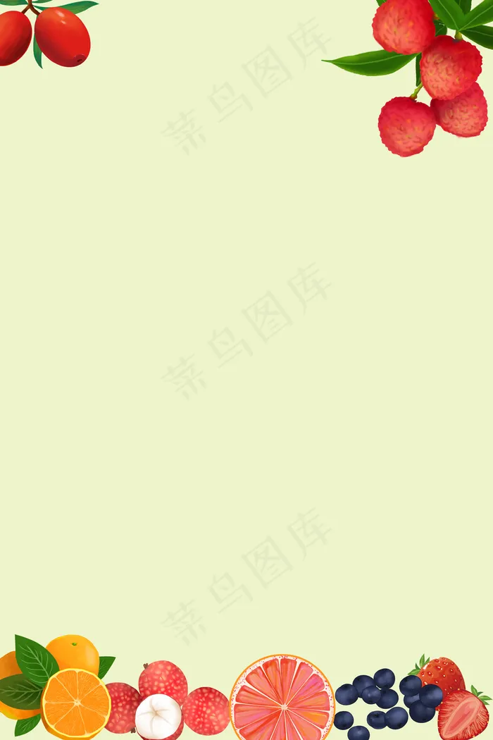 新鲜营养绿色生态农场(3545*5315px 	      )psd模版下载