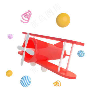 立体飞机,免抠元素