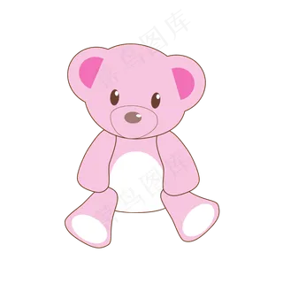 儿童节卡通玩具熊元素