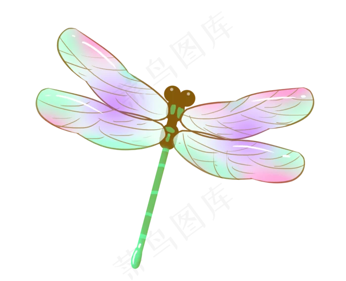 夏季夏天处暑蜻蜓(2700X2200(DPI:300))psd模版下载