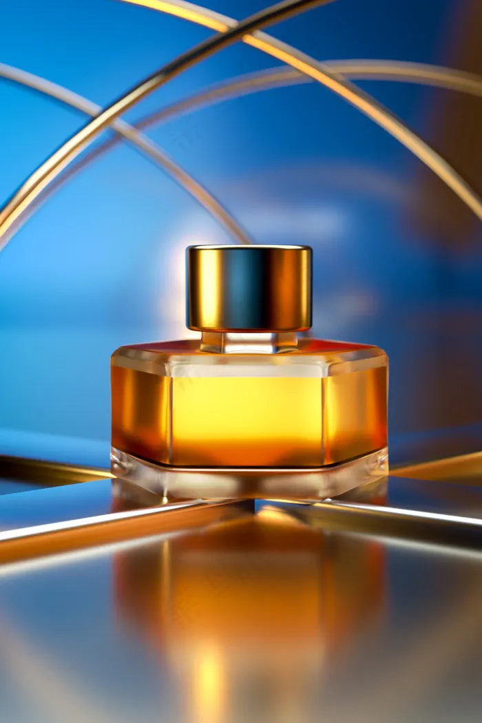 C4D香水化妆品场景(2000*3000px 	      )