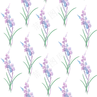 水彩花朵手绘素材