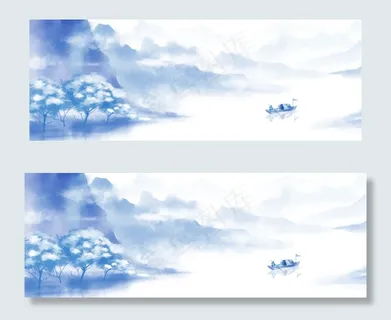 古风唯美雪景banner 古风唯美雪景banner