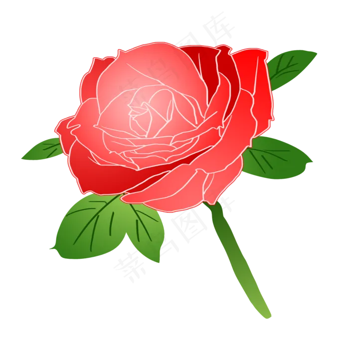 浪漫可爱精美玫瑰(2000X2000(DPI:300))psd模版下载