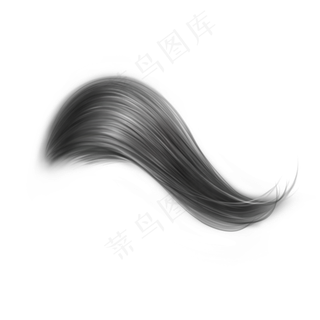 头发笔刷发丝刘海假发