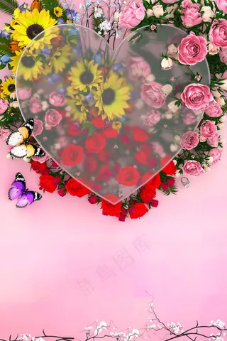 妇女节 女神节 鲜花美人