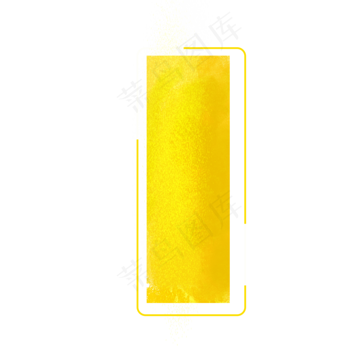 金色长方形印章(2000X2000(DPI:300))psd模版下载