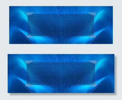 蓝色商务科技banner