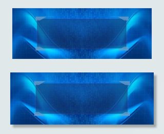 蓝色商务科技banner