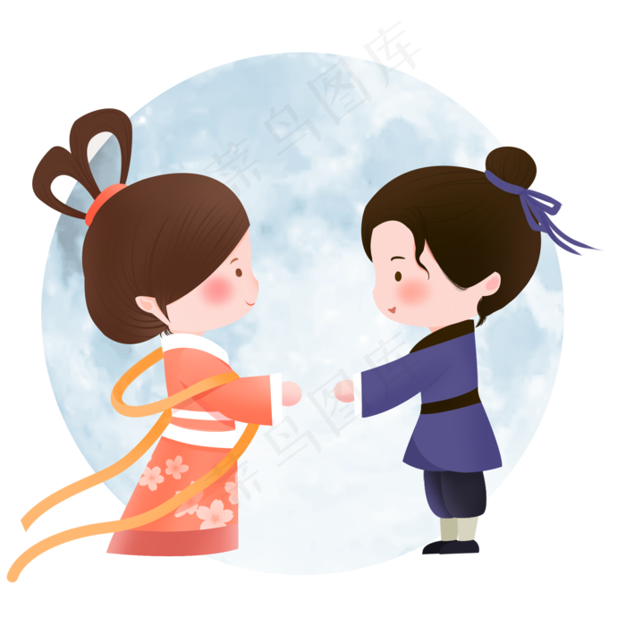 牛郎织女,免抠元素
