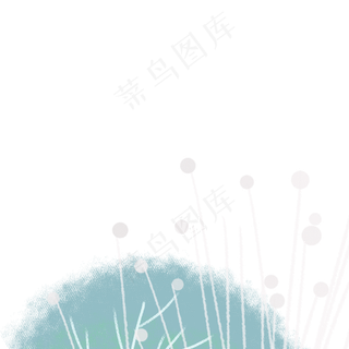 卡通绿色植物下载