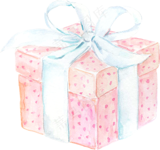 卡通水彩手绘小清新七夕情人节婚,免抠元素