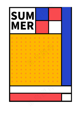 几何围裙装饰图,免抠元素