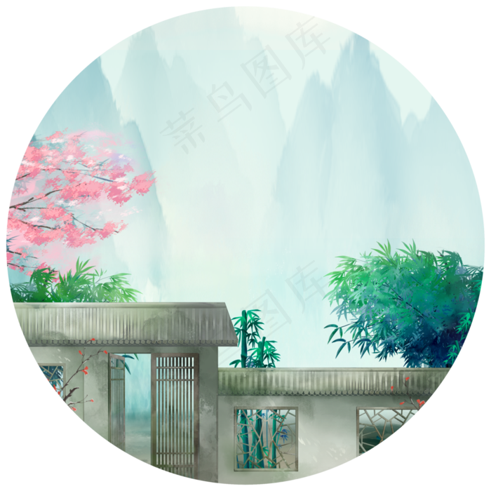 山林小阁庭院雅居