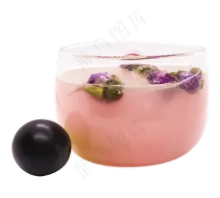 夏日清凉葡萄汁玫瑰