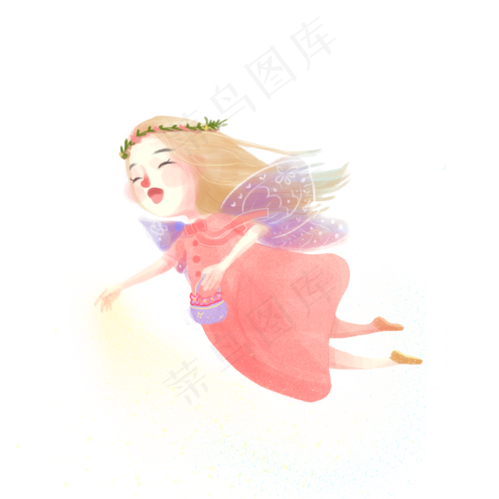 卡通花仙子PNG下载