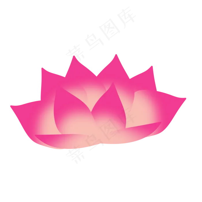 红色荷花植物(2048X2048(DPI:299))psd模版下载