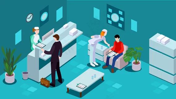 体检中心在登记和咨询的用户