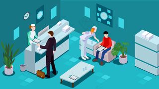 体检中心在登记和咨询的用户