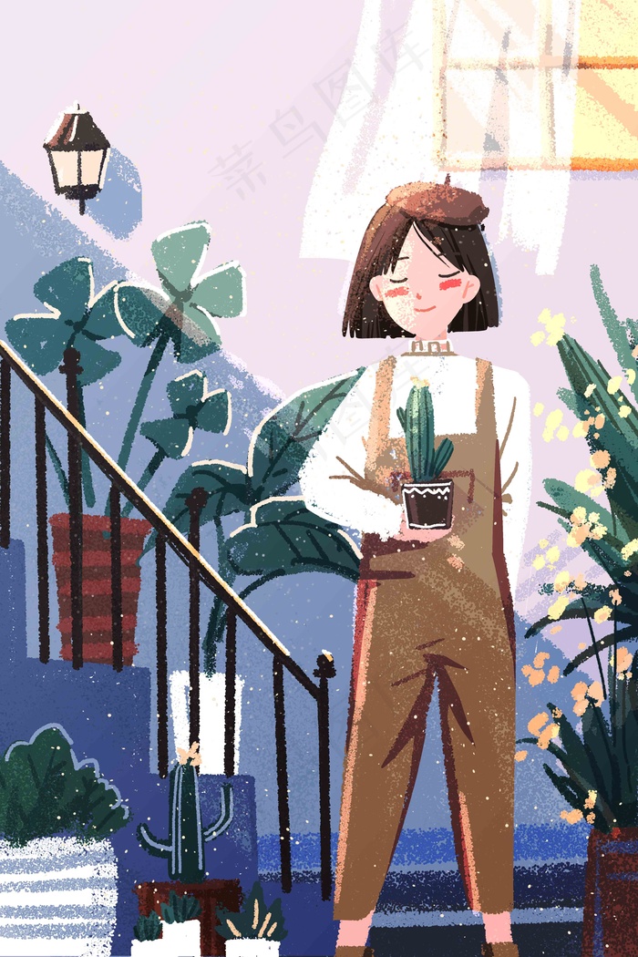 简约清新治愈系唯美阳光温暖春天