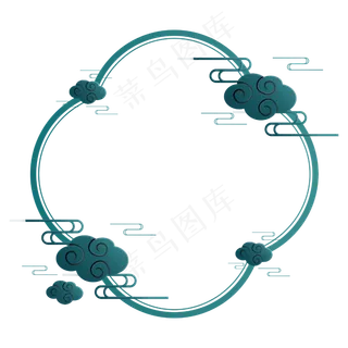 渐变后现代边框