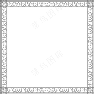 中国风喜庆边框唯美图案元素,免抠元素