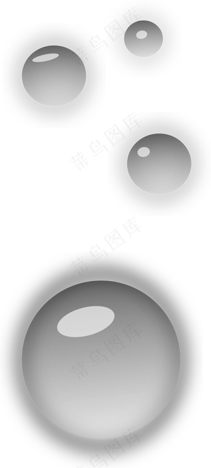 透明水珠,免抠元素