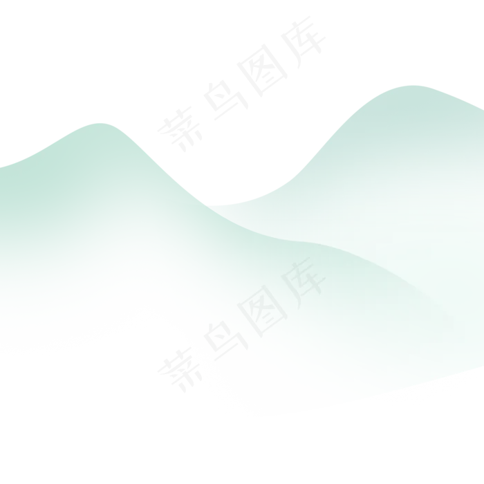 卡通山峰山水中国风(2000X2000(DPI:300))psd模版下载