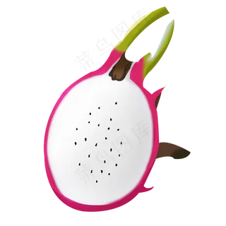 白心红龙果水果