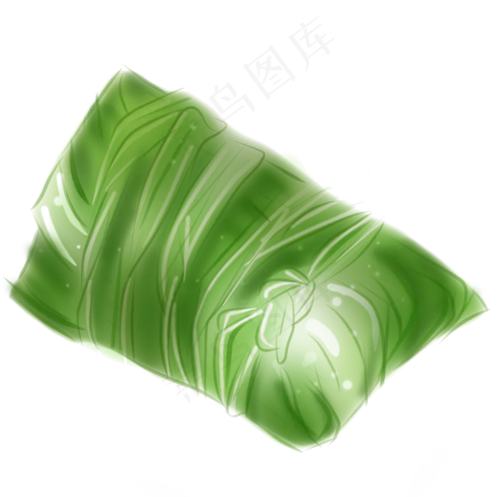 端午食物绿色粽子(2000X2000(DPI:300))psd模版下载