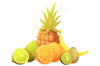 猕猴桃菠萝柠檬