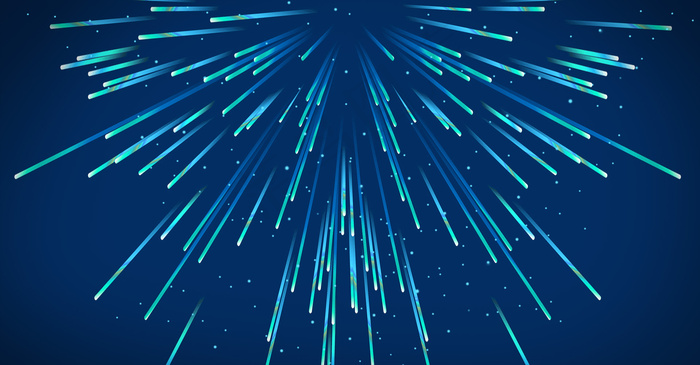 蓝色光钎科技背景