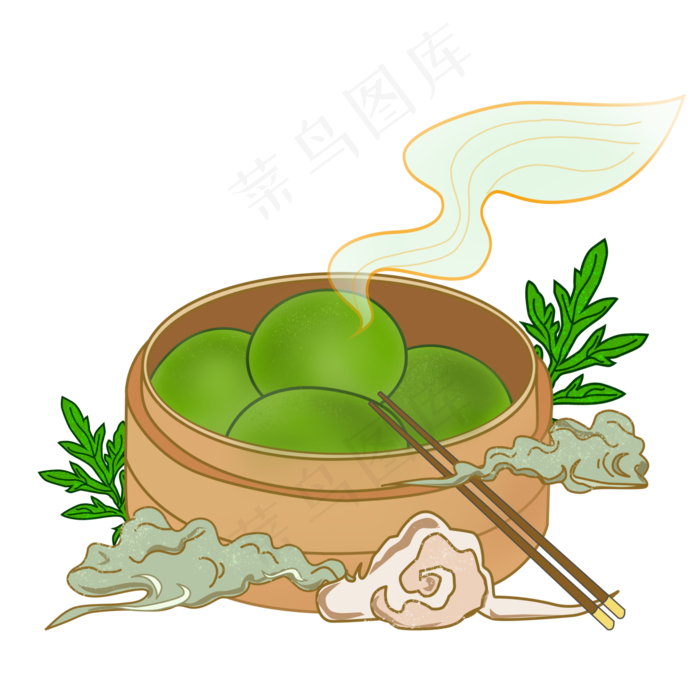青团详云PNG素材(5000X5000(DPI:762))psd模版下载