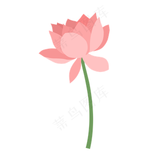 小清新日系简约扁平矢量现代手绘