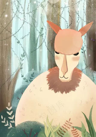 羊驼的春天好清新