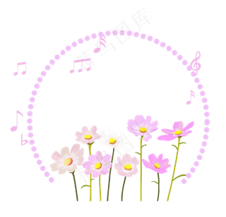 妇女节唯美浪漫边框,免抠元素