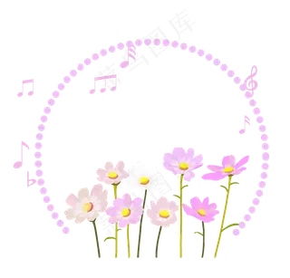 妇女节唯美浪漫边框,免抠元素