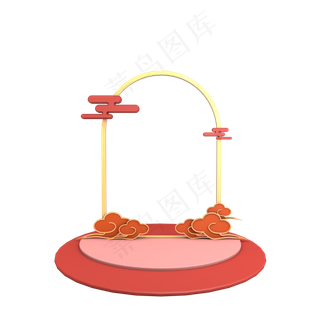 化妆品护肤品展台5,免抠元素