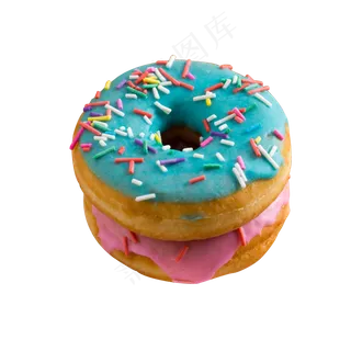 两个甜甜圈 两个甜甜圈