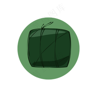 清新端午节日粽子