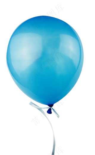 蓝色气球,免抠元素