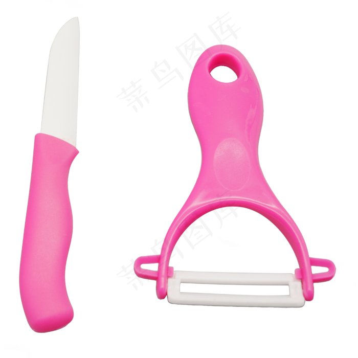 红色水果刀具