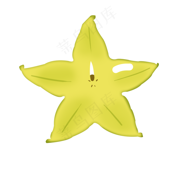 五角星水果杨桃