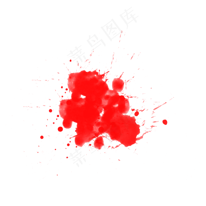 中国风笔触水墨风格笔刷免抠图(2000X2000(DPI:300))psd模版下载