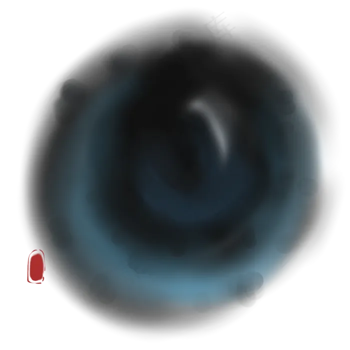 中国风印章水墨边框(2000X2000(DPI:300))psd模版下载