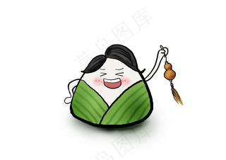 端午可爱的Q版粽子