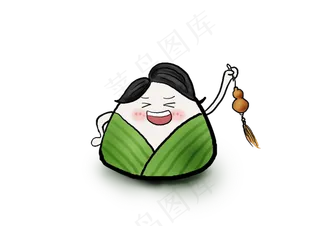 端午可爱的Q版粽子