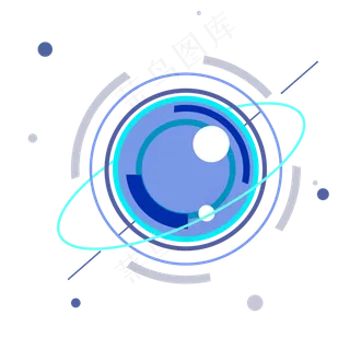 球点线科技商务装饰,免抠元素 球点线科技商务装饰,免抠元素