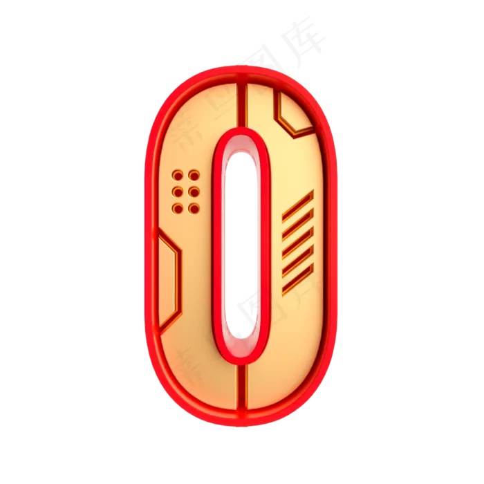 红金风倒计时周年庆数字0(2200*2200px 	      )